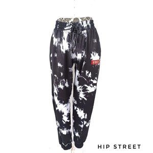 ENCRYPTED VIBES Tie Dye Jogging Pant M